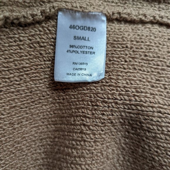 One Grey Day Nolan Cardigan In Brown (Small) - Picture 7 of 7